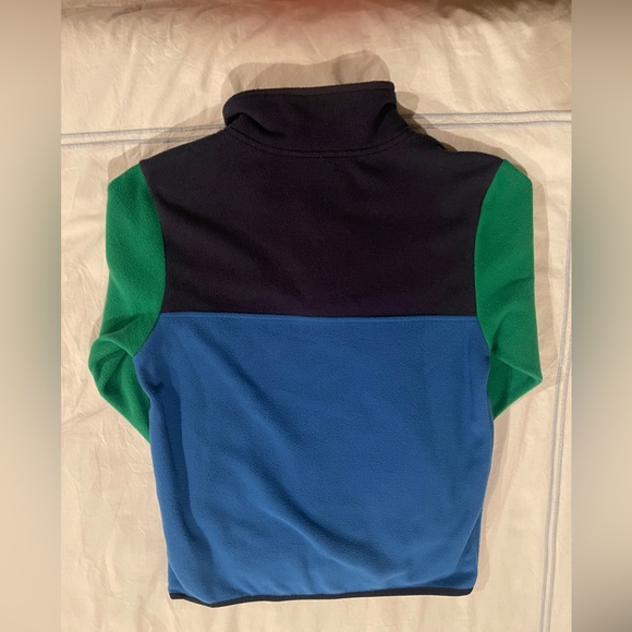 The North Face Boy’s Green and Blue fleece - Picture 3 of 4